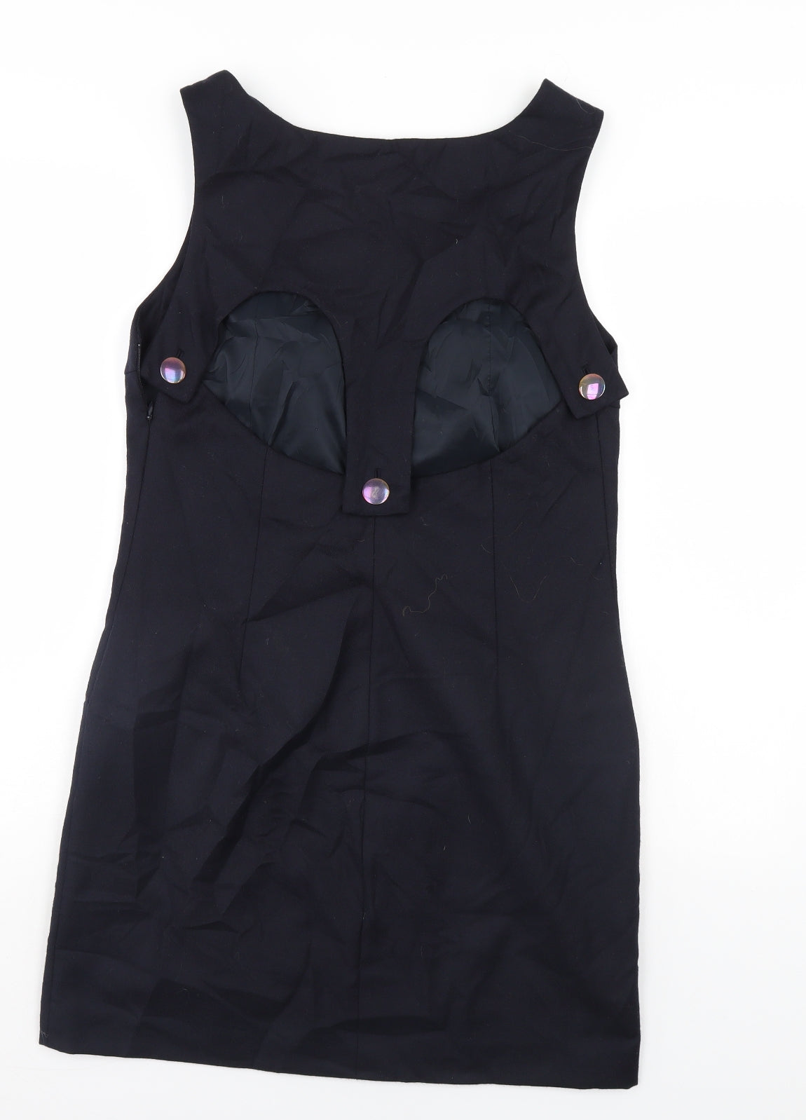 NW3 Womens Black   Pinafore/Dungaree Dress  Size 10