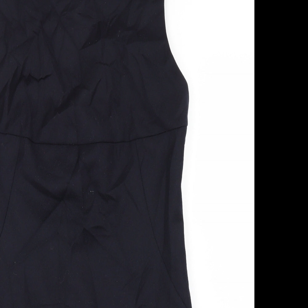 NW3 Womens Black   Pinafore/Dungaree Dress  Size 10