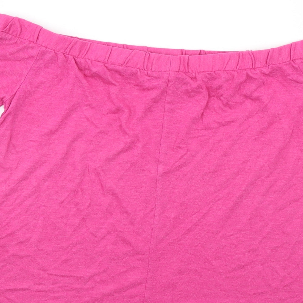 NEXT Womens Pink   Basic Blouse Size 6
