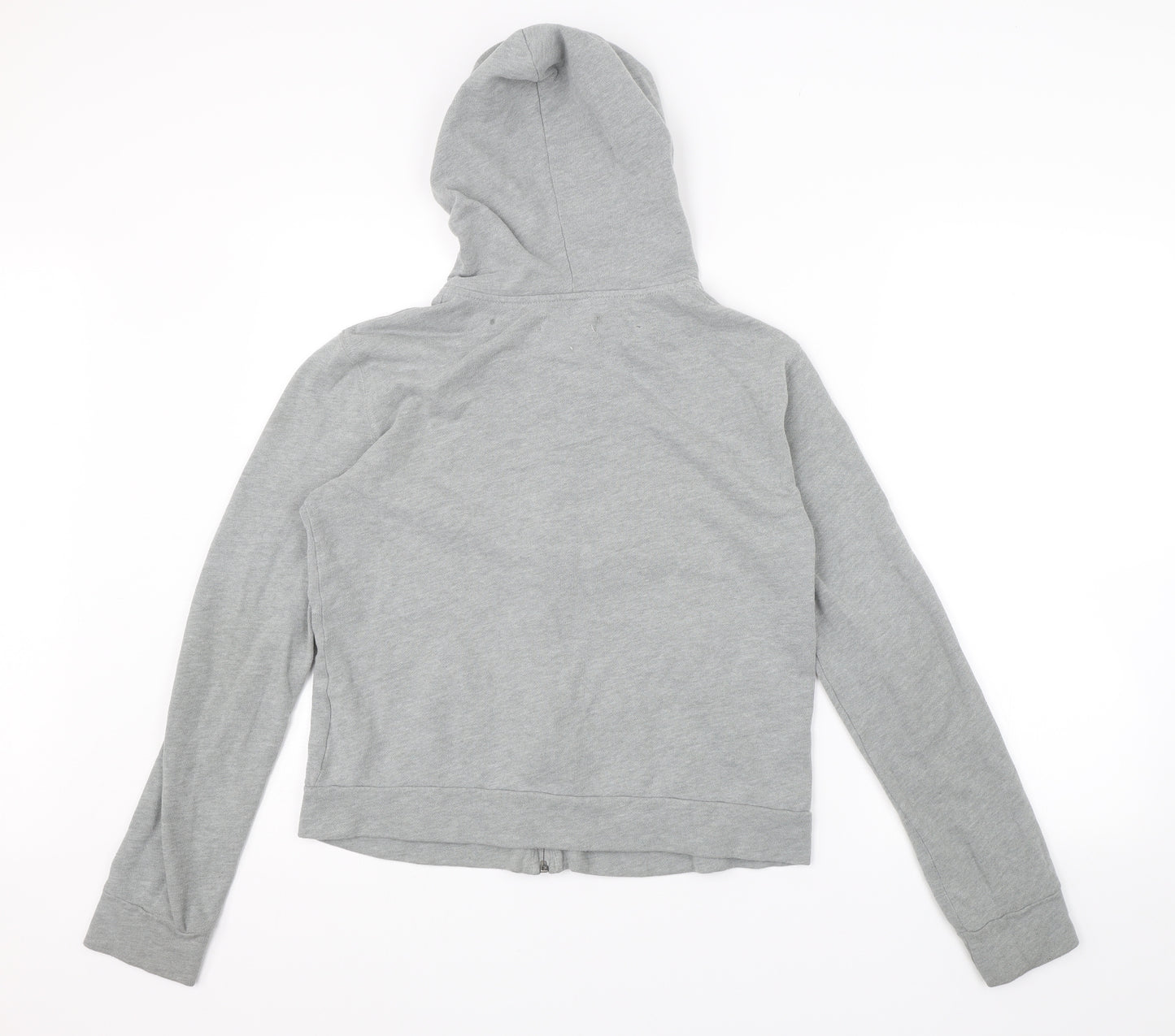 Holliser Womens Grey   Full Zip Hoodie Size M