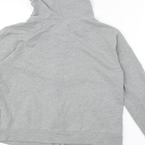 Holliser Womens Grey   Full Zip Hoodie Size M