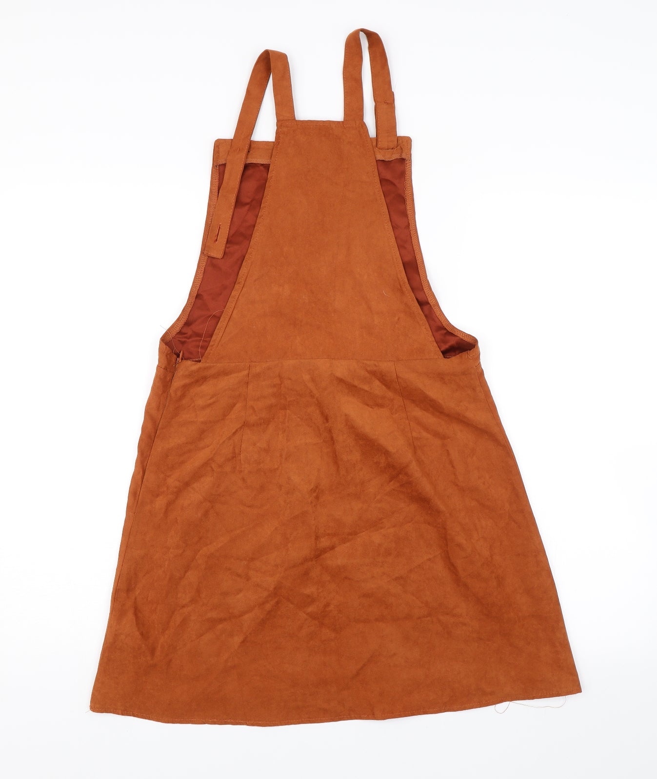 Atmosphere Womens Orange   Pinafore/Dungaree Dress  Size 12