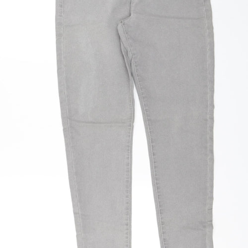 Denim & Co. Womens Grey   Jegging Jeans Size 10 L27 in