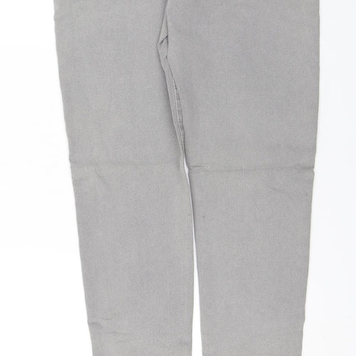 Denim & Co. Womens Grey   Jegging Jeans Size 10 L27 in