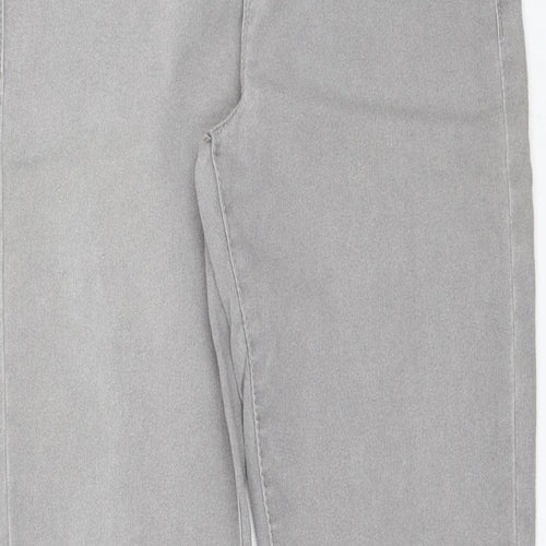 Denim & Co. Womens Grey   Jegging Jeans Size 10 L27 in