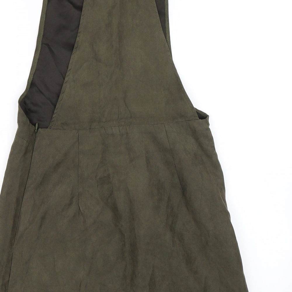 Atmosphere Womens Green   Pinafore/Dungaree Dress  Size 12