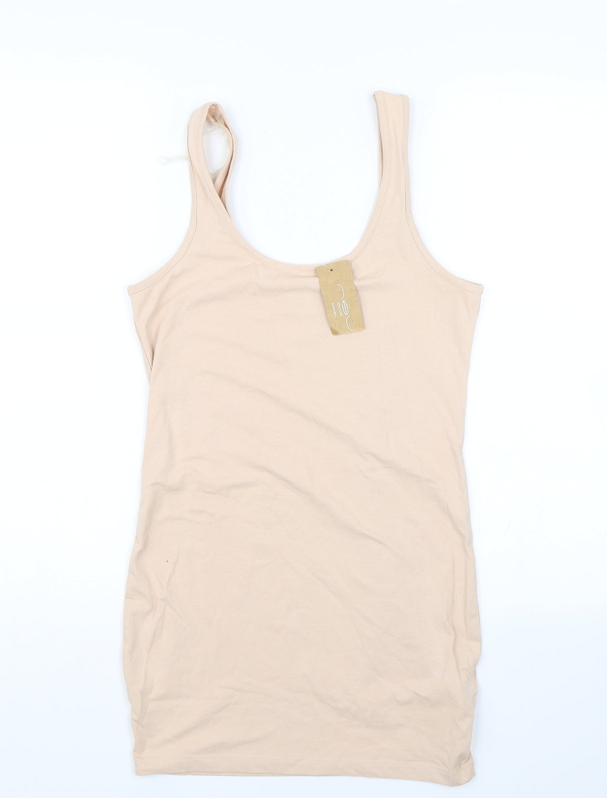 New Look Womens Pink   Basic Tank Size 8