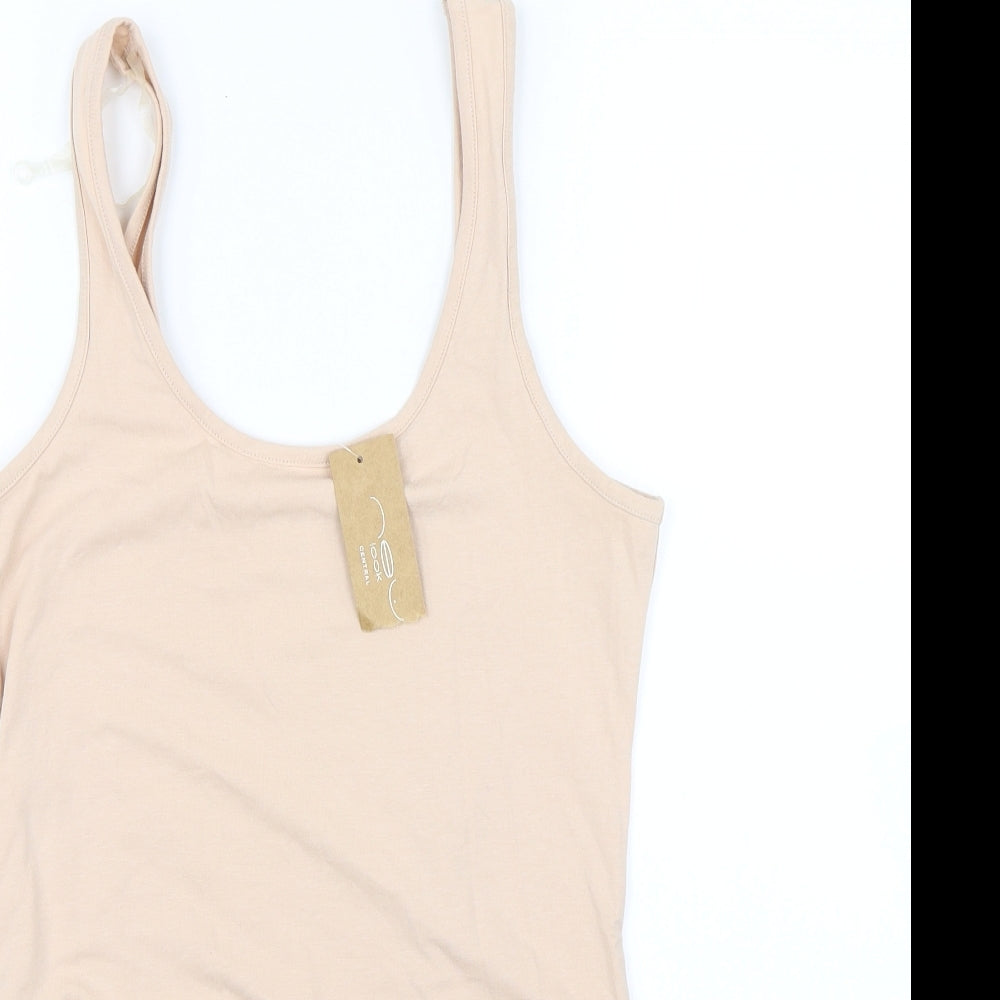 New Look Womens Pink   Basic Tank Size 8
