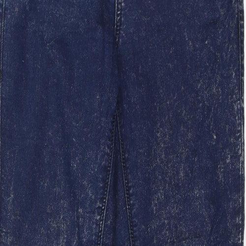 Topshop Womens Blue   Skinny Jeans Size 8 L27 in