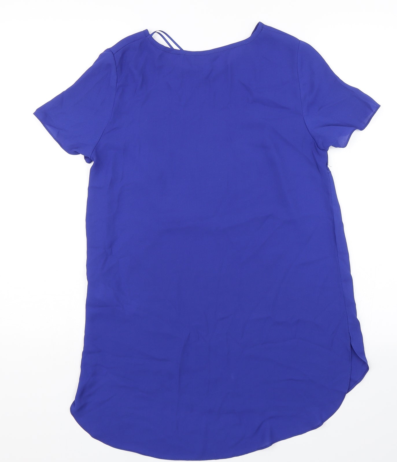 New Look Womens Blue   Basic Blouse Size 8