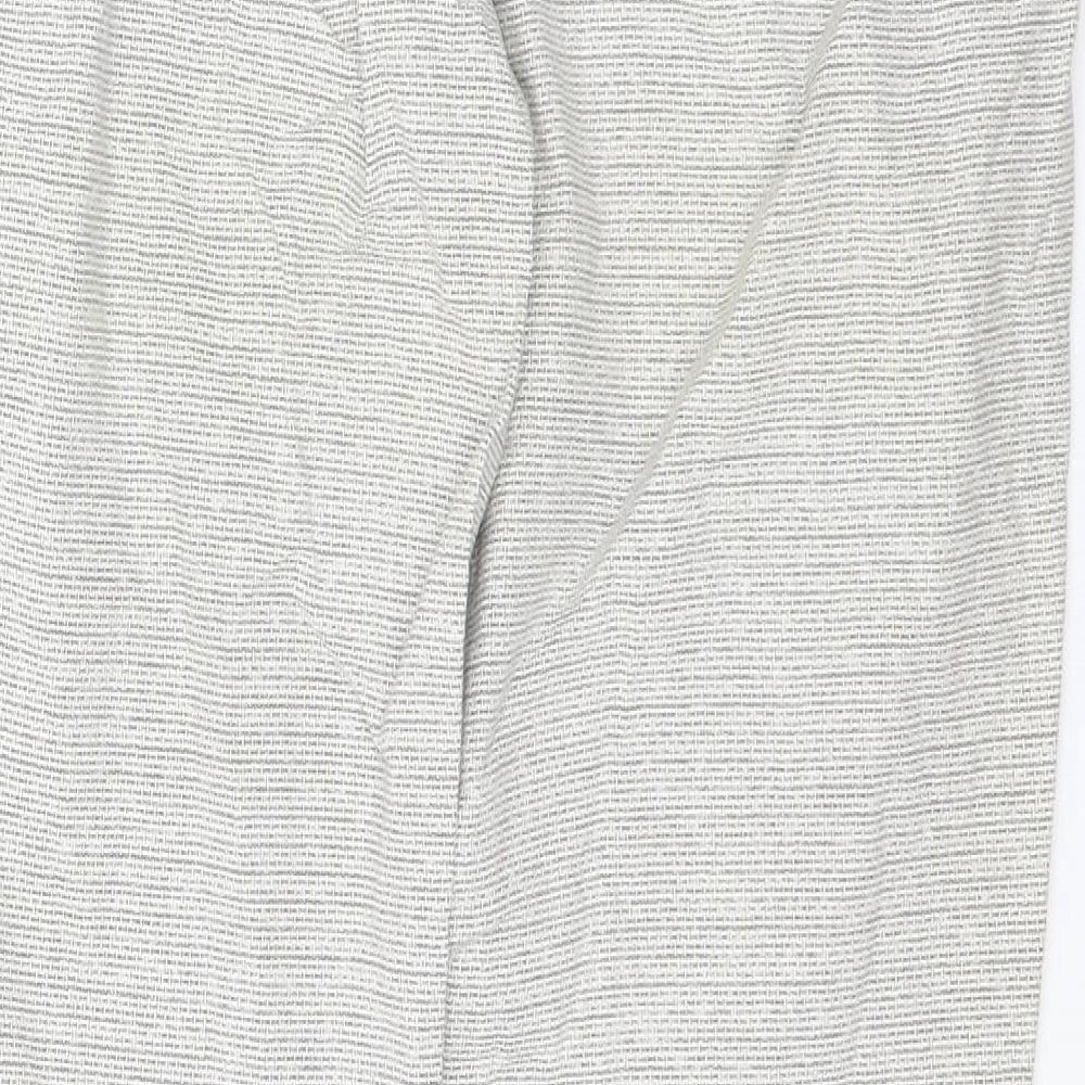 NEXT Womens White   Capri Trousers Size 10 L26 in