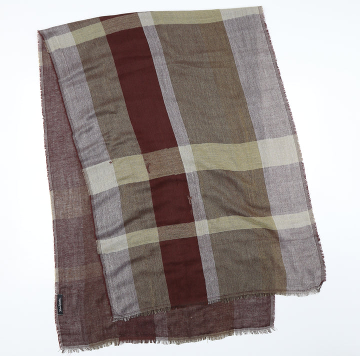 Rcucito Bcilestra Unisex Brown Scarf