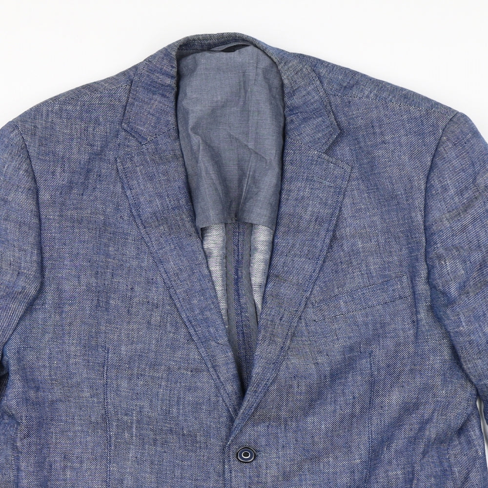 Conbipel Mens Blue   Jacket Blazer Size 46