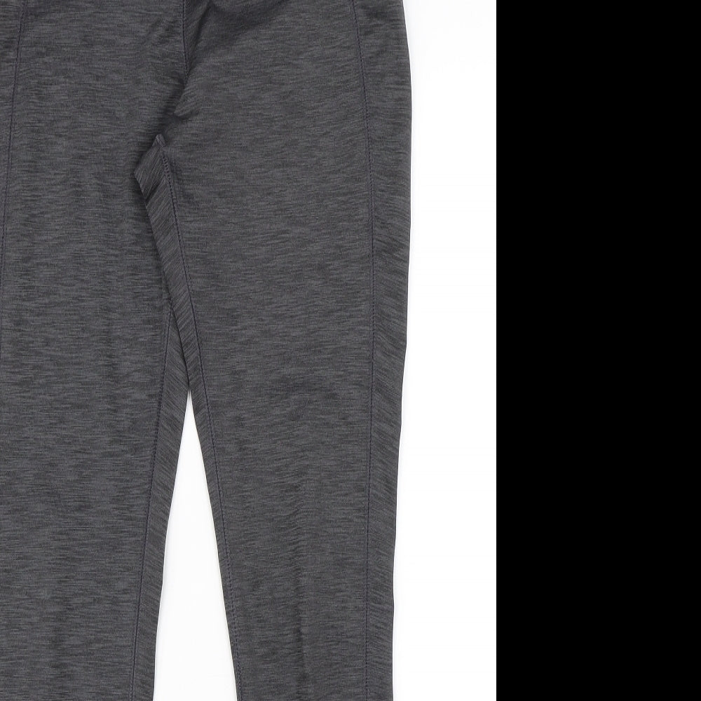Souluxe Womens Grey   Jogger Leggings Size 8 L27 in