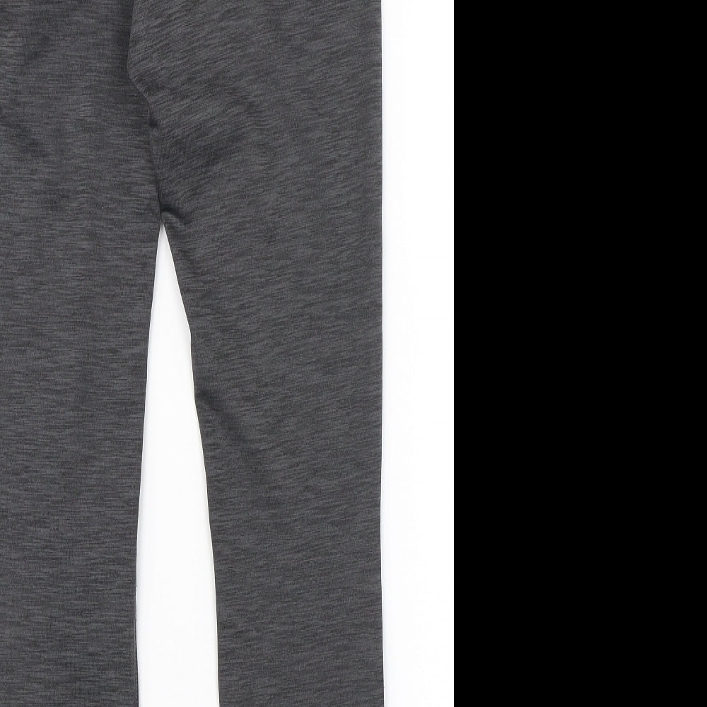 Souluxe Womens Grey   Jogger Leggings Size 8 L27 in