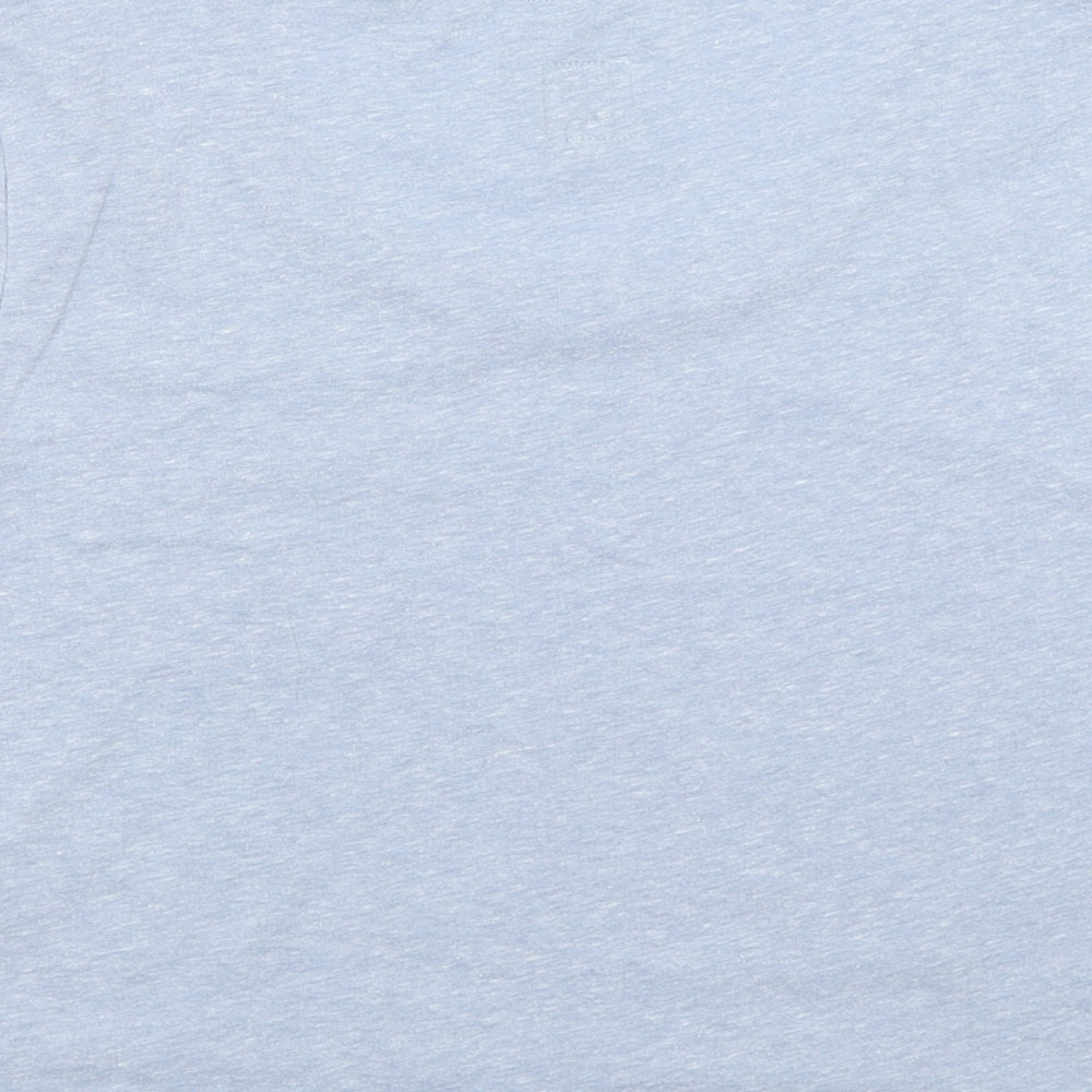 Jack Wills Womens Blue   Cropped T-Shirt Size 8  - Cut to length