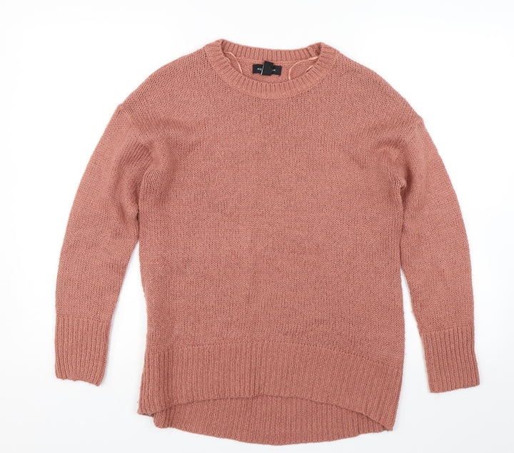 New Look Womens Pink   Pullover Jumper Size S