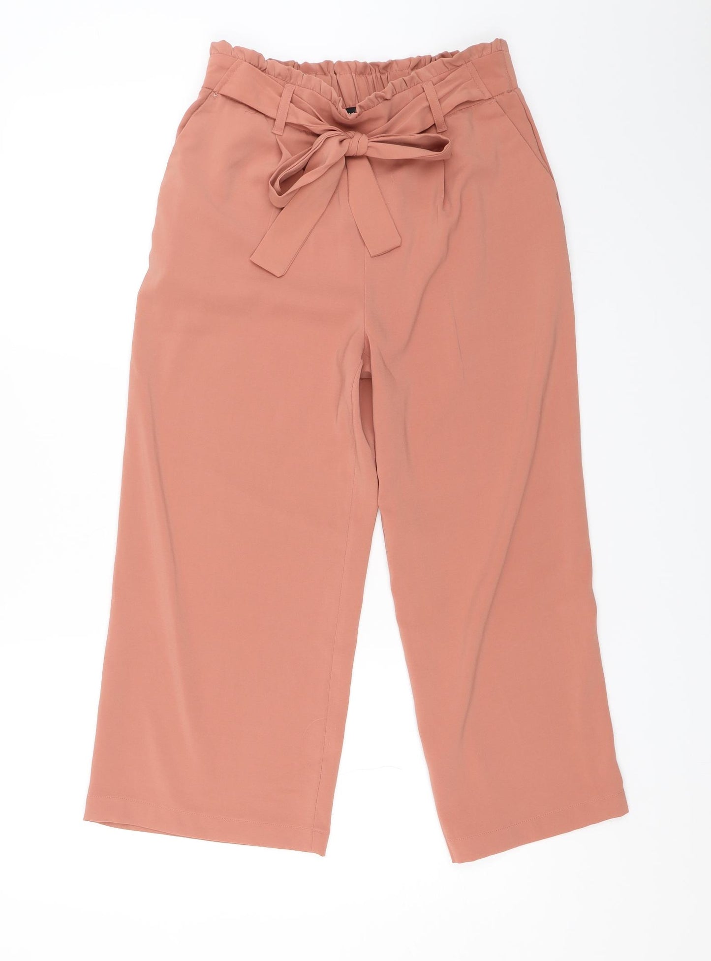 New Look Womens Pink   Trousers  Size 8 L21 in