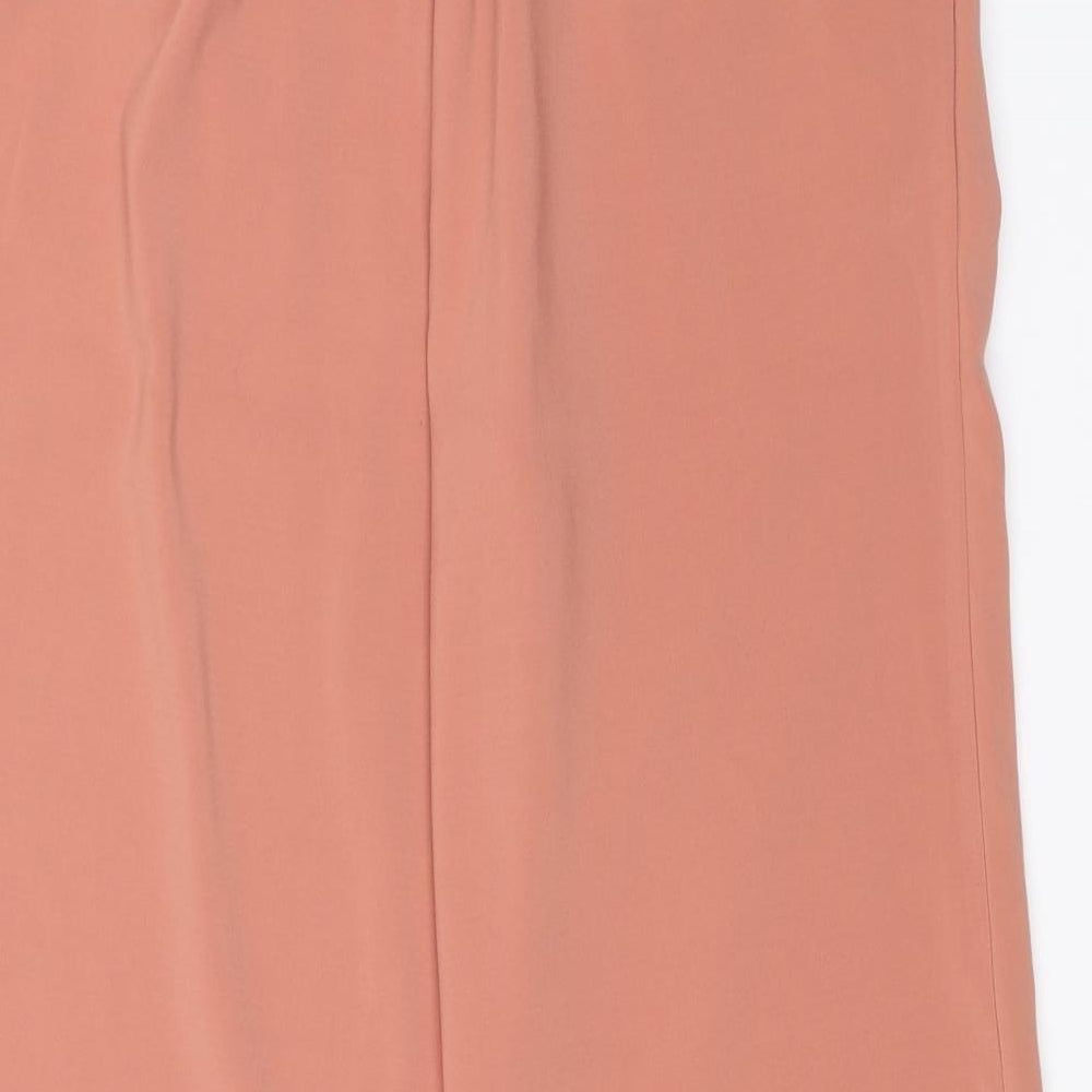 New Look Womens Pink   Trousers  Size 8 L21 in