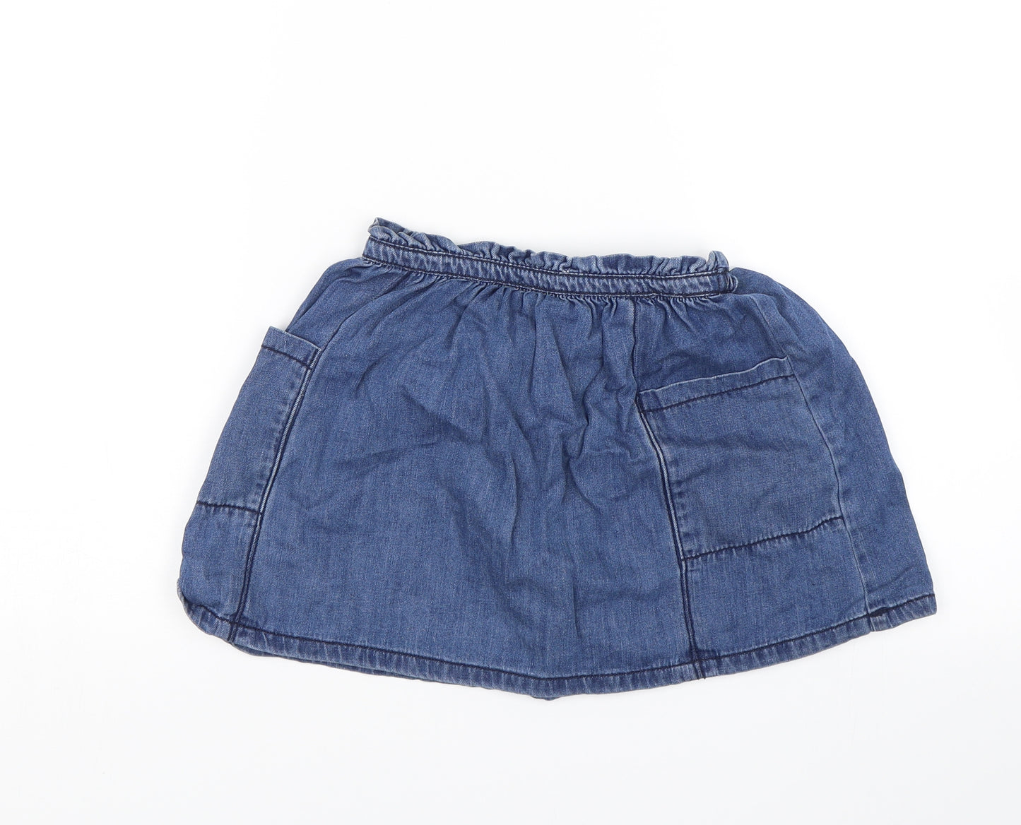 NEXT Girls Blue   Mini Skirt Size 4-5 Years