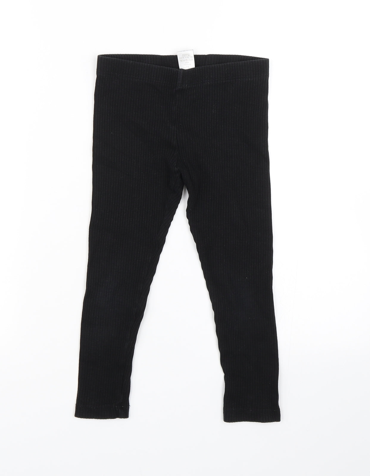 NEXT Girls Black   Jogger Trousers Size 6 Years
