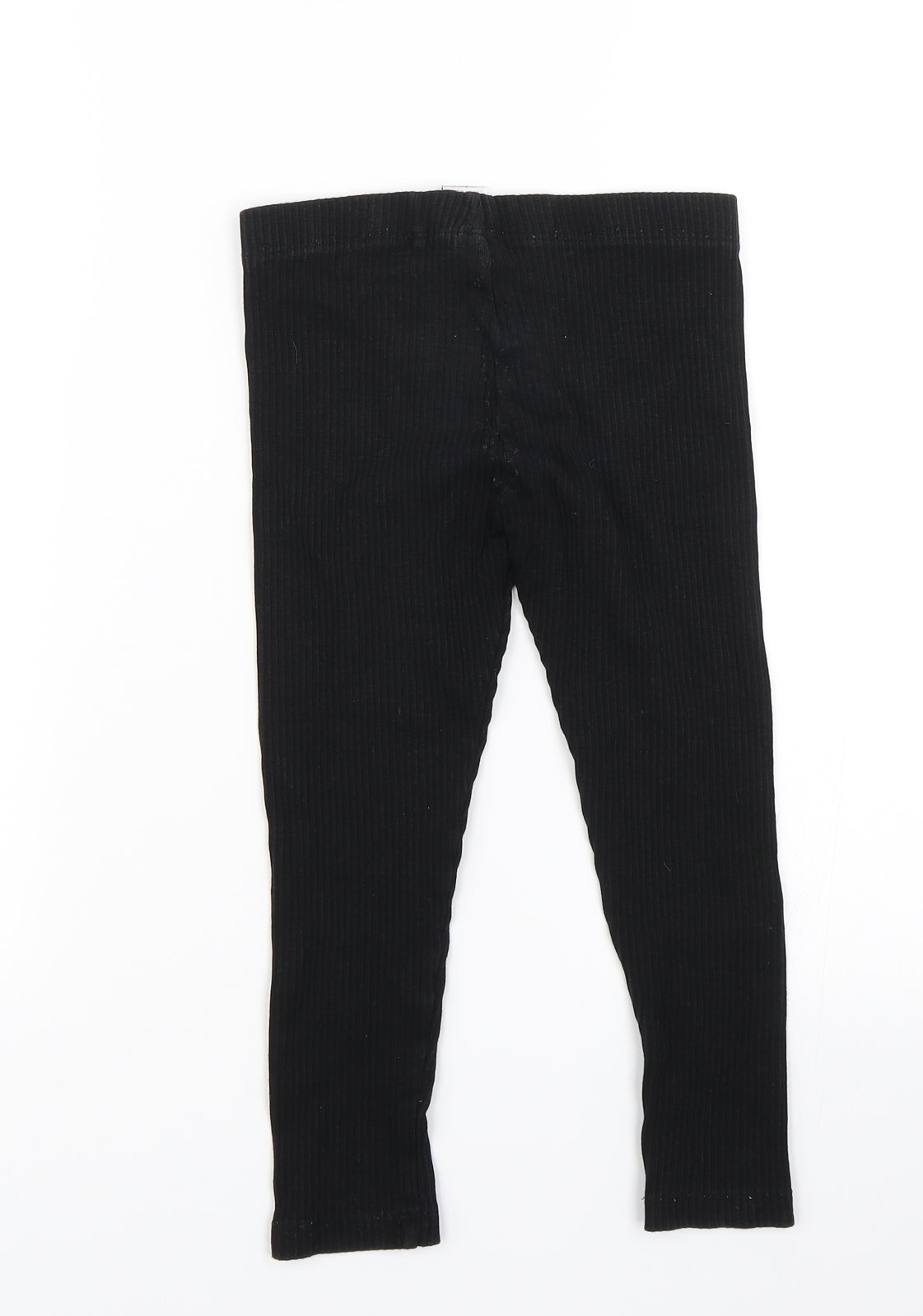 NEXT Girls Black   Jogger Trousers Size 6 Years