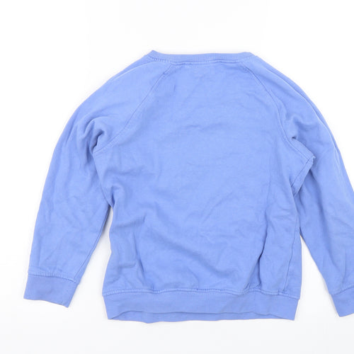NEXT Girls Blue   Pullover Jumper Size 8 Years  - Unicorn