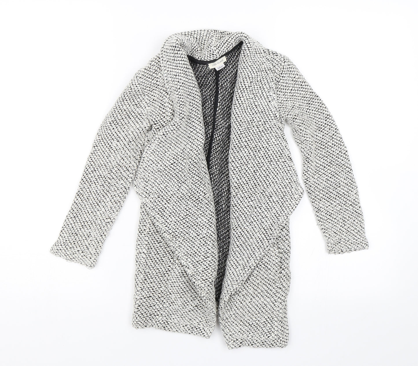 River Island Girls White   Jacket  Size 5-6 Years