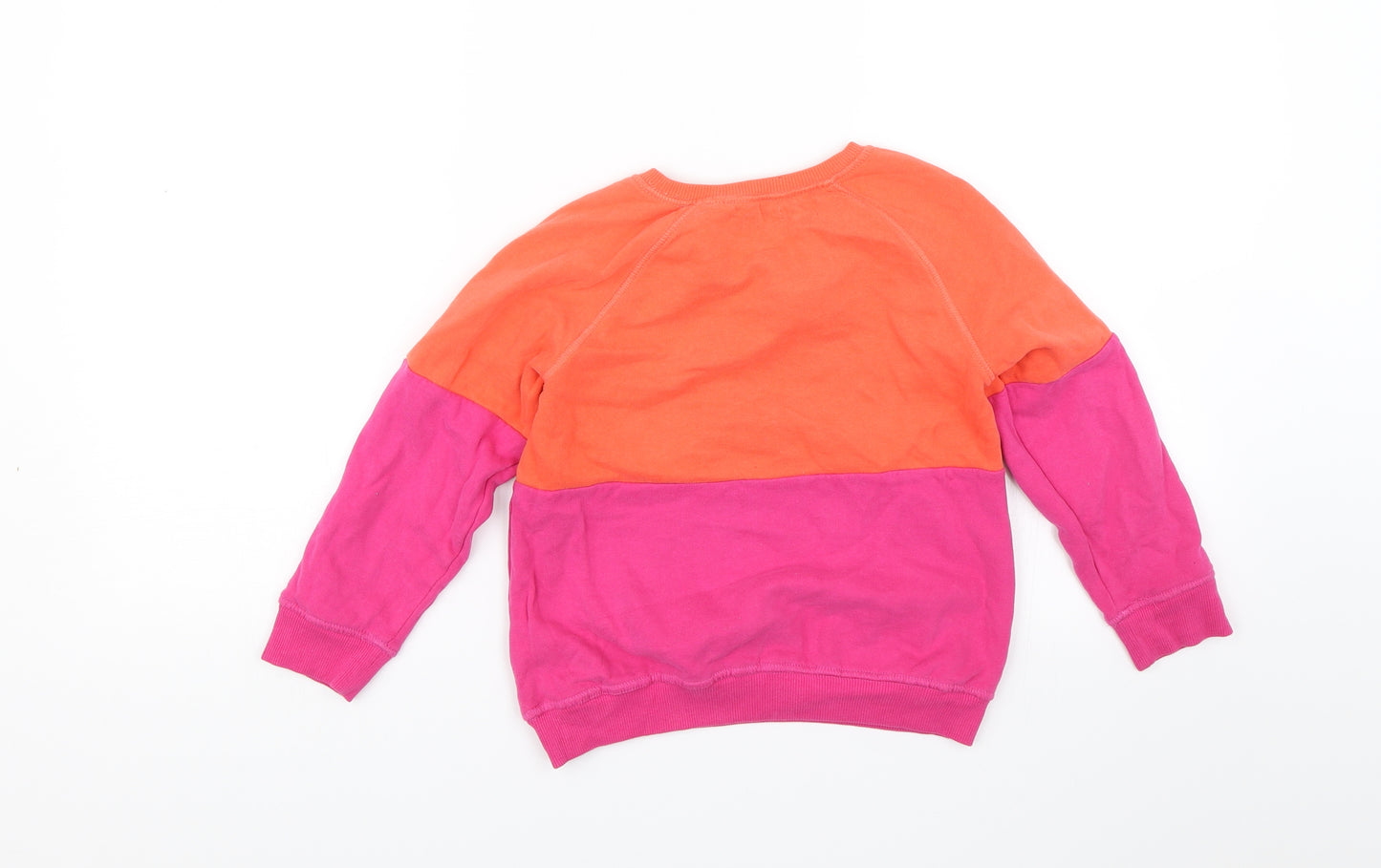 NEXT Girls Pink   Pullover Jumper Size 7 Years  - Cool