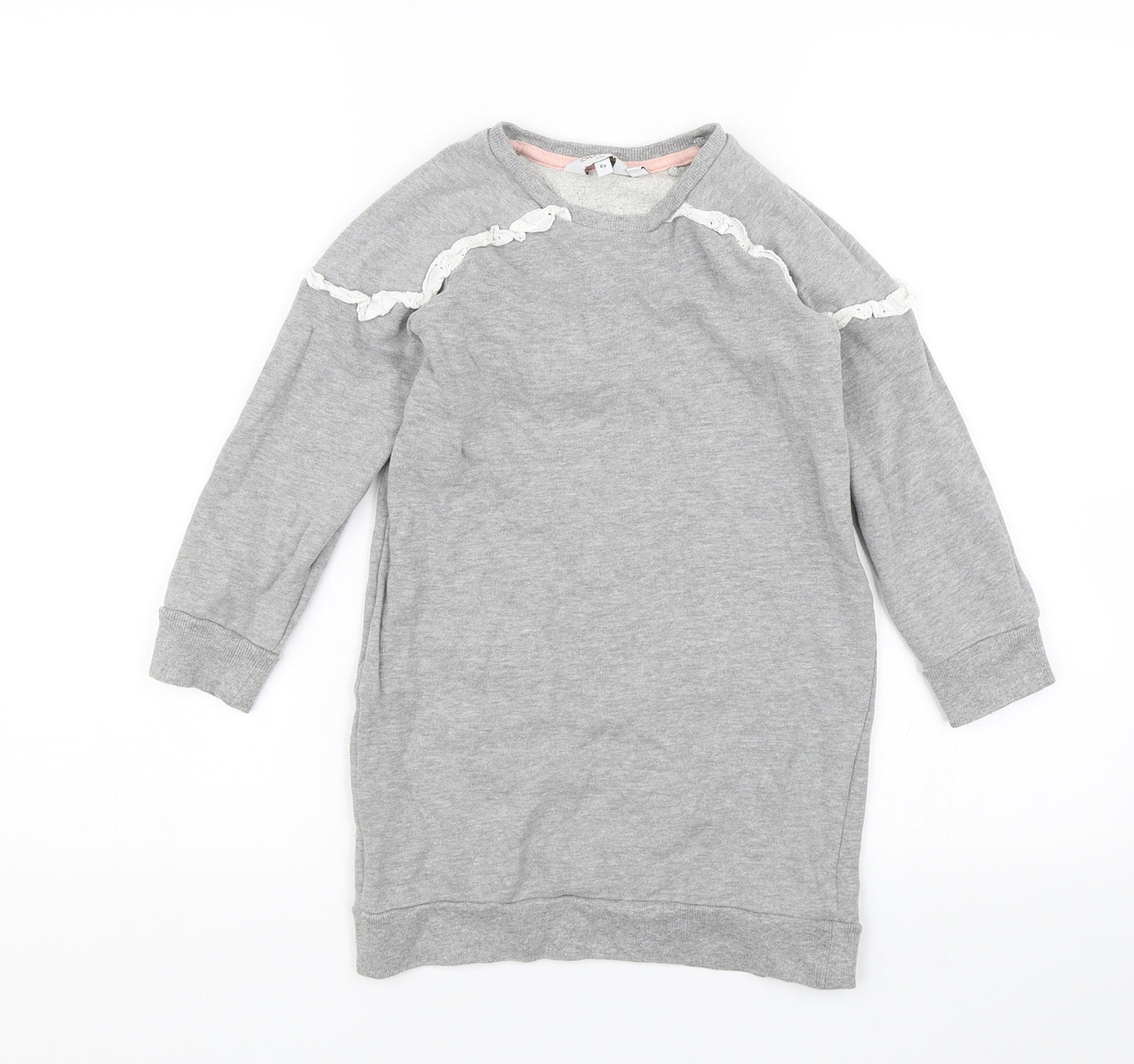 Outfit Kids Girls Grey   Pullover Jumper Size 6 Years