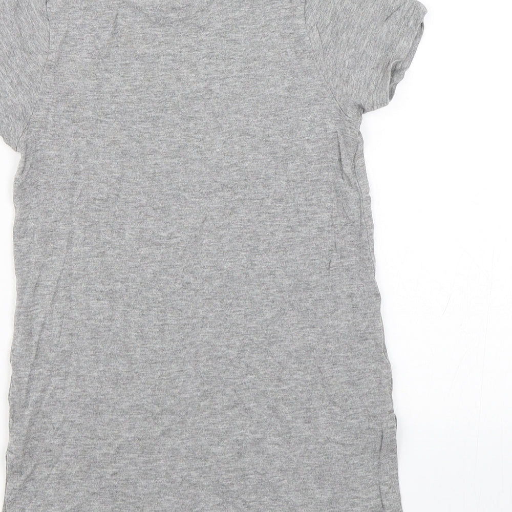 NEXT Girls Grey   Basic T-Shirt Size 3 Years  - Coolest kid ever