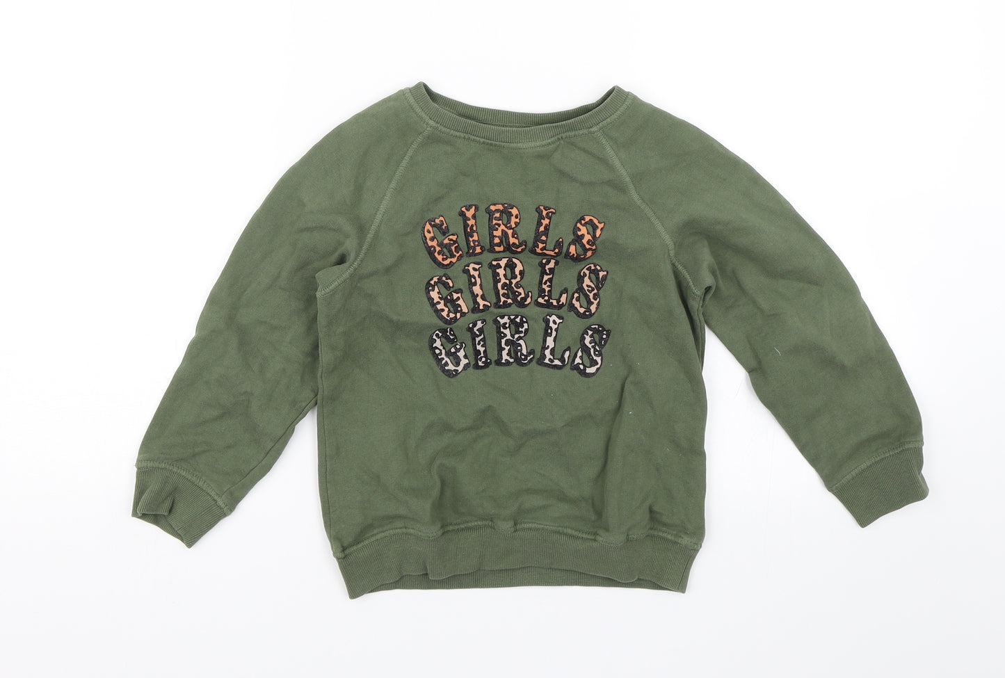 NEXT Girls Green   Pullover Jumper Size 8 Years  - Girls