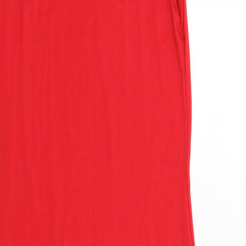 New Look Womens Red   Tank Dress  Size 16