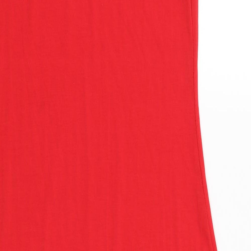 New Look Womens Red   Tank Dress  Size 16