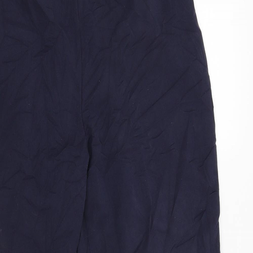 Papaya Womens Blue   Capri Trousers Size 18 L30 in
