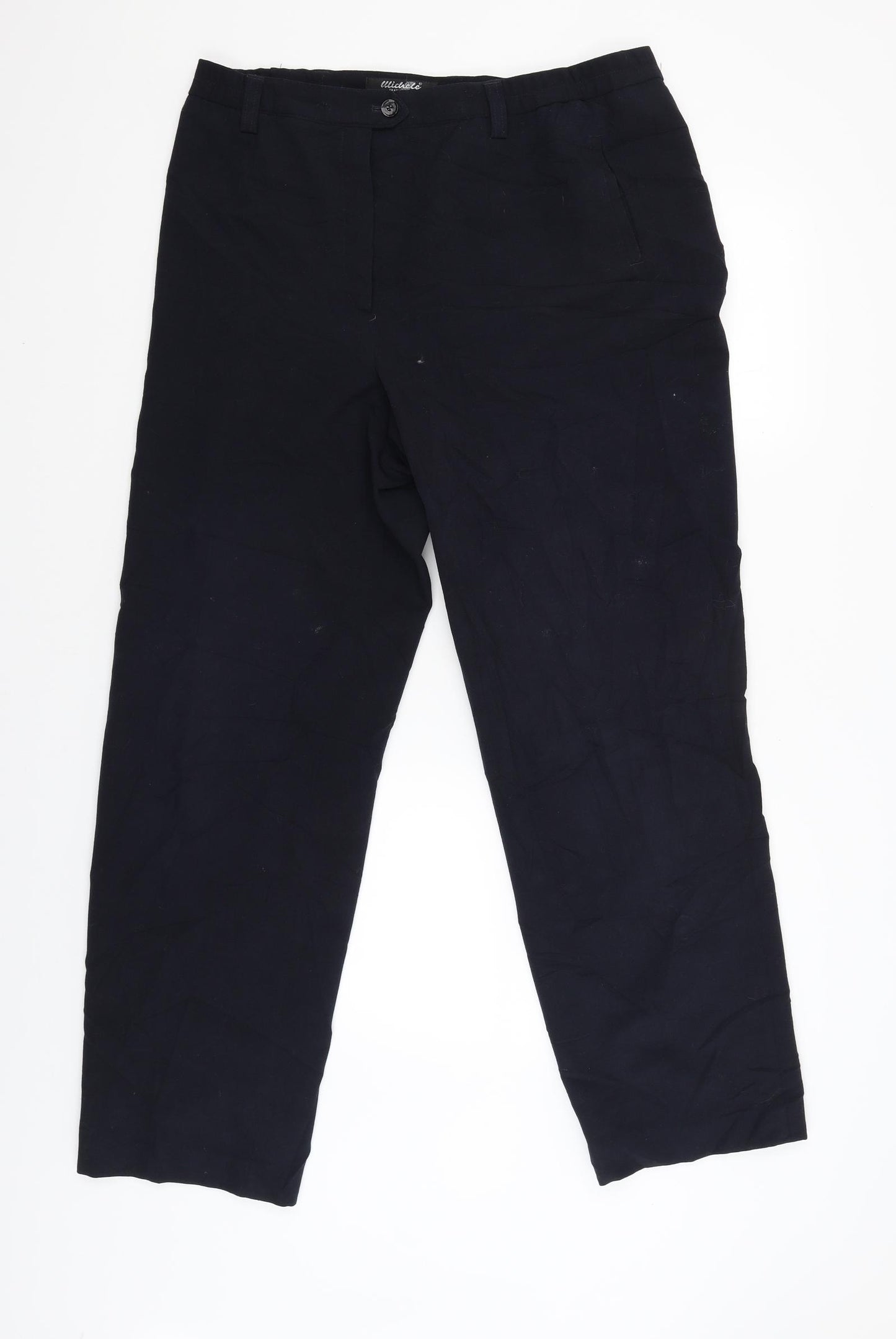 MICHELE Womens Blue   Jegging Trousers Size 20 L29 in