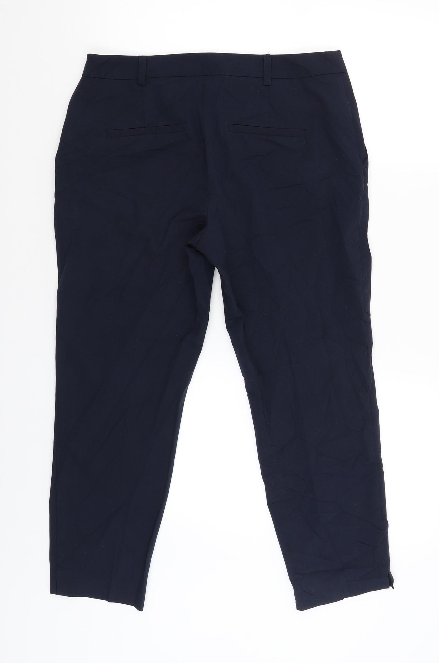Dorothy Perkins Womens Blue   Trousers  Size 10 L24 in