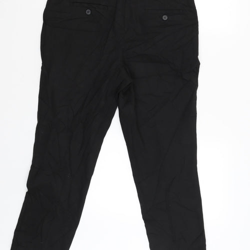 NEXT Womens Black   Trousers  Size 10 L26 in