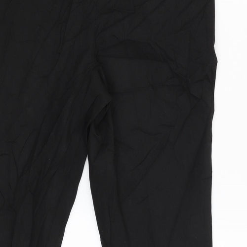 NEXT Womens Black   Trousers  Size 10 L26 in