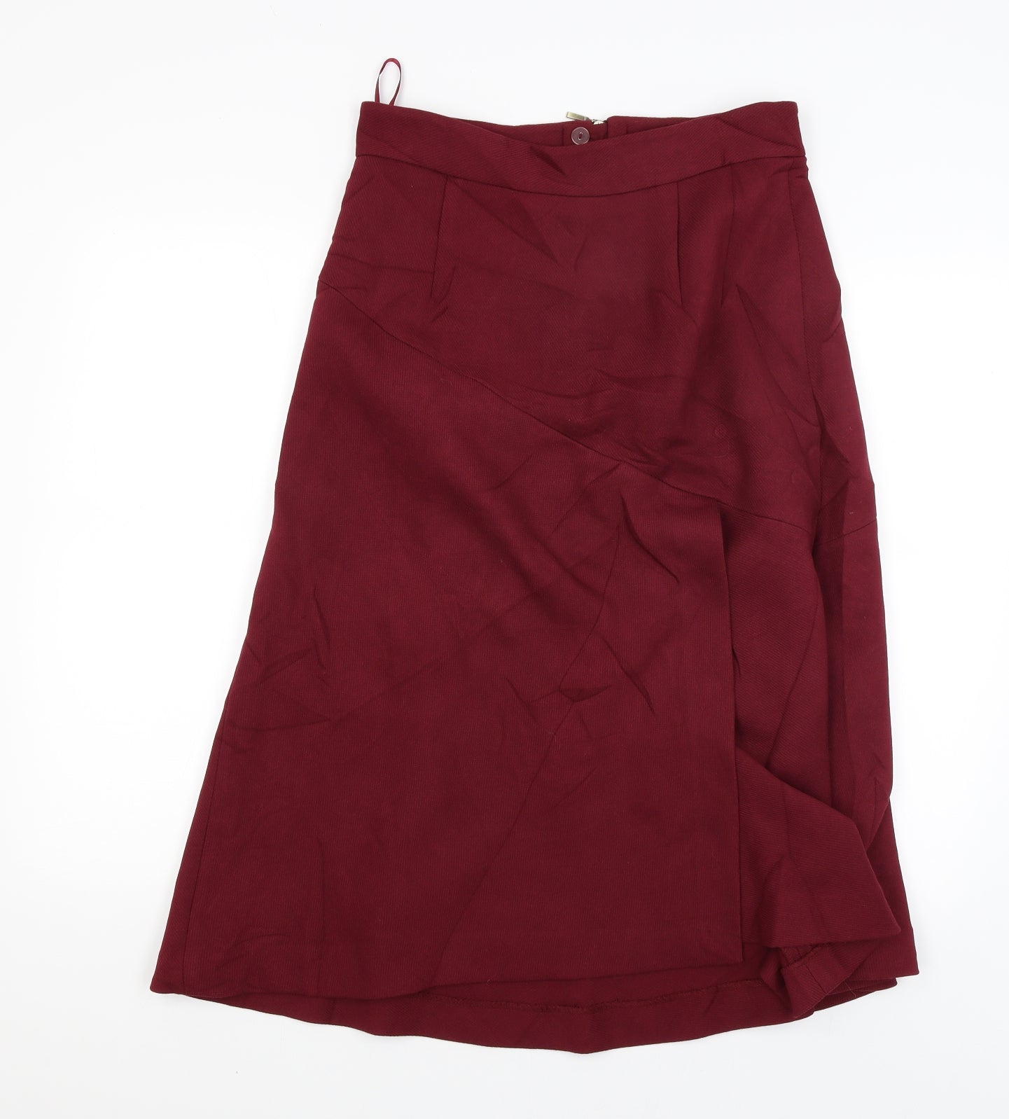 F&F Womens Red   Flare Skirt Size 12