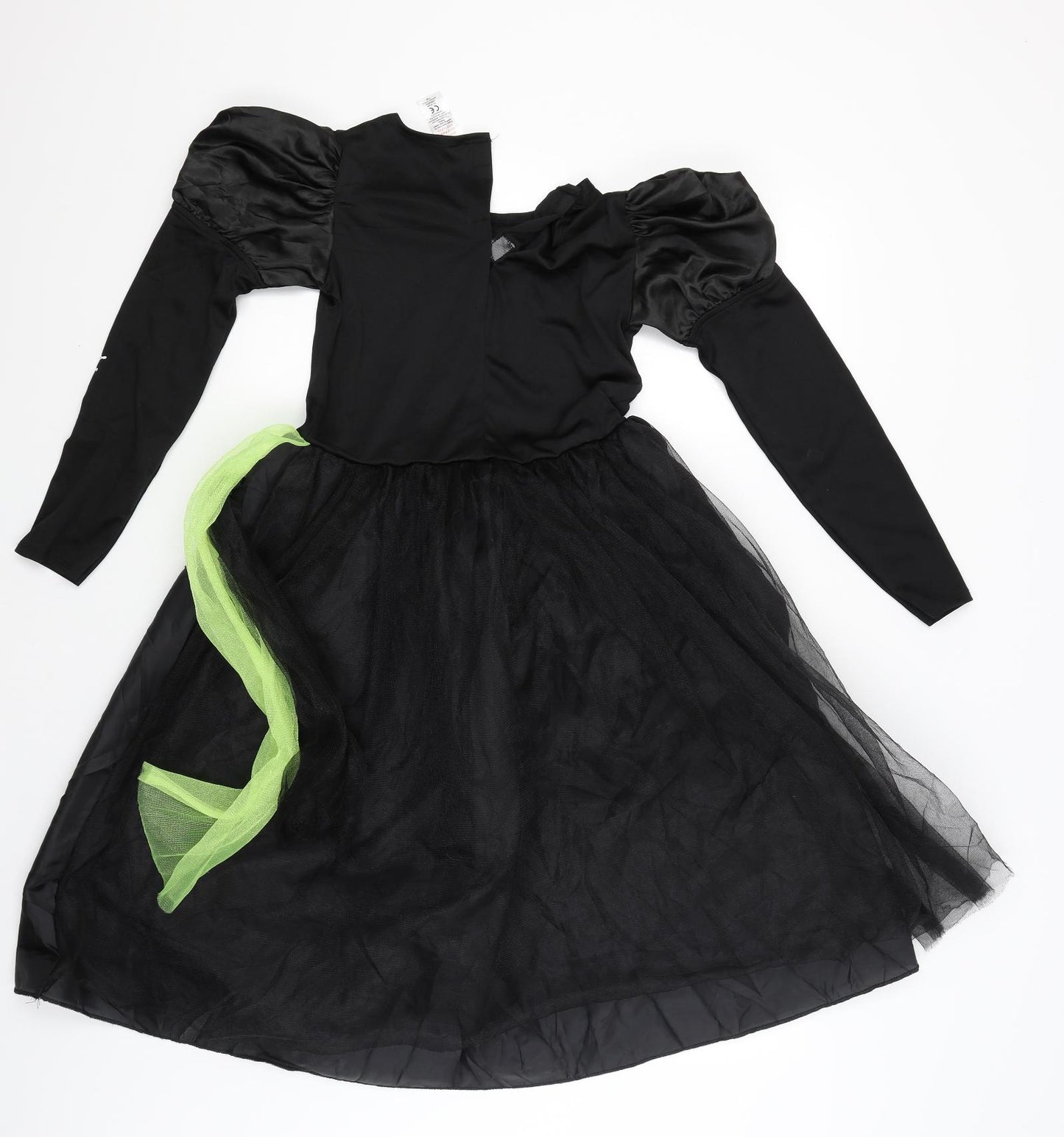 Morrisons Girls Black   A-Line  Size 11-12 Years