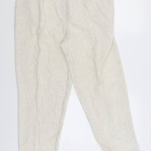 Selective Womens Beige   Jegging Trousers Size 18 L28 in