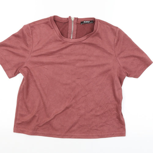 Zara Trafaluc Womens Red   Pullover Jumper Size S