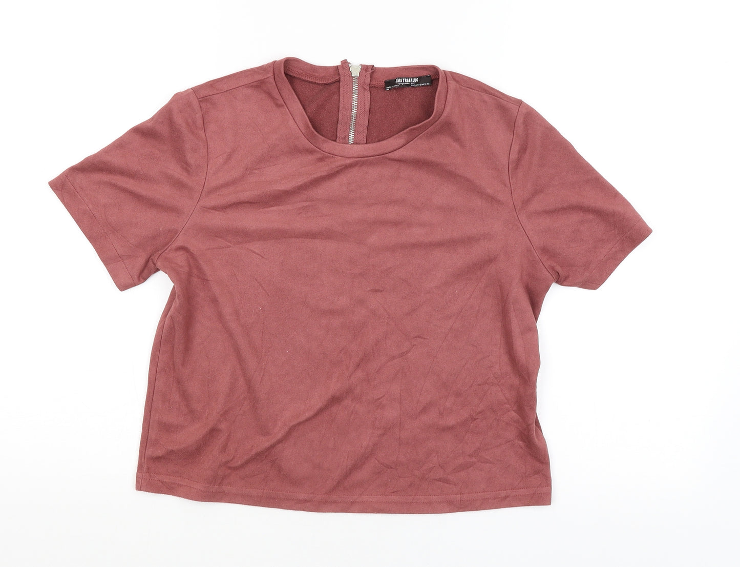 Zara Trafaluc Womens Red   Pullover Jumper Size S
