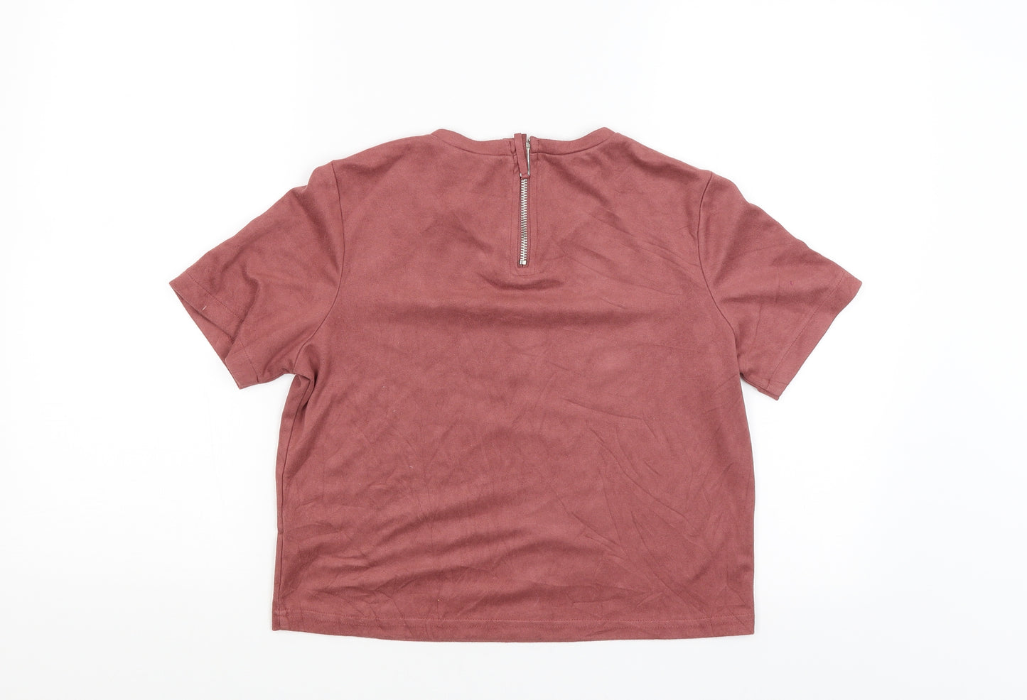 Zara Trafaluc Womens Red   Pullover Jumper Size S