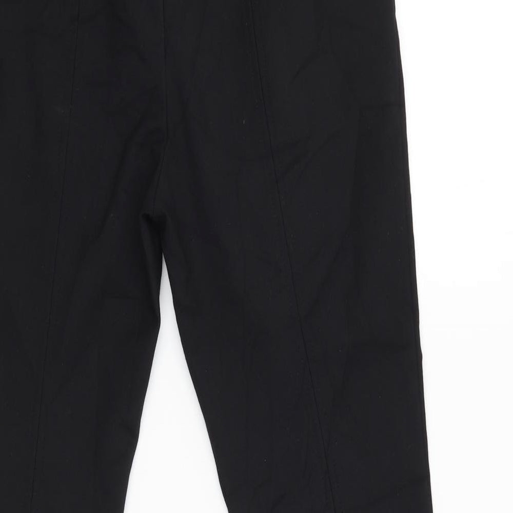 Zara Womens Black   Trousers  Size S L27 in