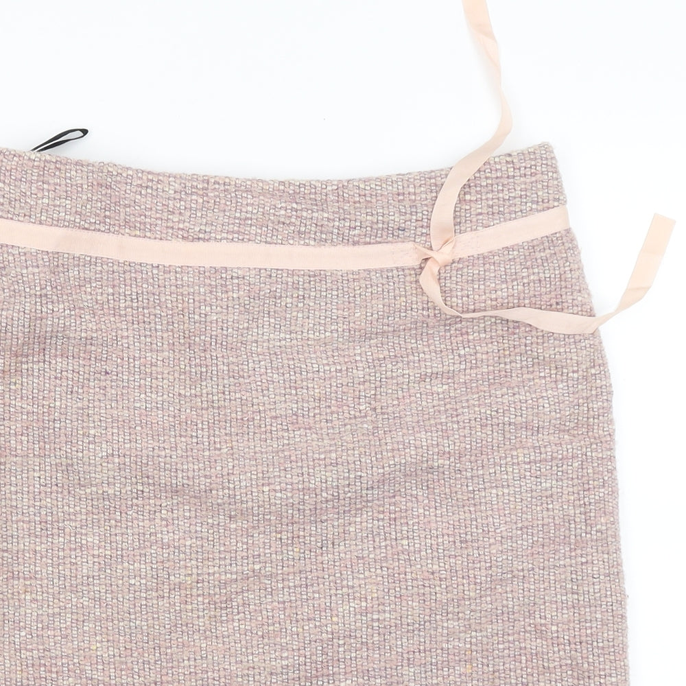 GREATPLAINS Womens Pink   Straight & Pencil Skirt Size 10