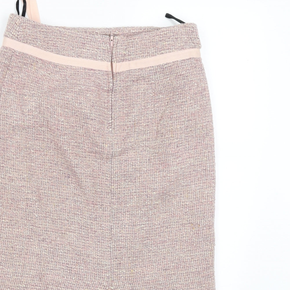 GREATPLAINS Womens Pink   Straight & Pencil Skirt Size 10