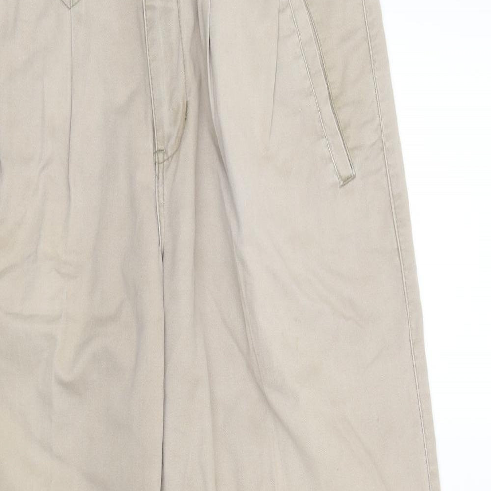 Preworn Womens Beige   Cargo Trousers Size 30 L28 in