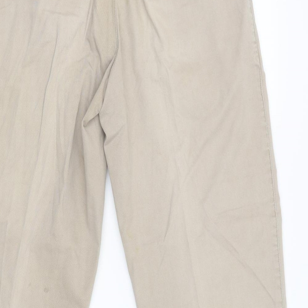 Preworn Womens Beige   Cargo Trousers Size 30 L28 in